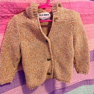 Old Navy Pastel Multicolor Knit Cardigan